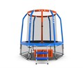 Батут DFC JUMP BASKET 6ft внутр.сетка, лестница (183cм) 6FT-JBSK-B - фото 83030