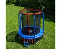 Батут DFC JUMP BASKET 6ft внутр.сетка, лестница (183cм) 6FT-JBSK-B - фото 83032