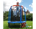 Батут DFC JUMP BASKET 6ft внутр.сетка, лестница (183cм) 6FT-JBSK-B - фото 83040