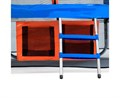 Батут DFC JUMP BASKET 6ft внутр.сетка, лестница (183cм) 6FT-JBSK-B - фото 83045