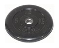 Диск обрезиненный BARBELL MB (металлическая втулка) 5 кг / диаметр 51 мм - фото 83917