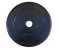 Диск обрезиненный BARBELL ATLET 20 кг / диаметр 51 мм - фото 83937