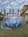 Круглый павильон Pool tent  размер d 550 см / размер бассейна до  до 4,4 метров - фото 85532
