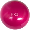 MB5 Медбол 5 кг., d-19см. (красный) (E41880) - фото 85603
