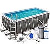 Bestway 56456 / Каркасный бассейн  + фильтр-насос, лестница. (412х201х122см) - фото 85627
