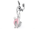 Велотренажер X-Bike DFC DV995019C02 DavCreator Max PRO, бело-розовый - фото 86209