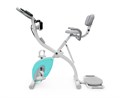 Велотренажер X-Bike DFC DV995019C03 DavCreator Max PRO, бело-голубой - фото 86235
