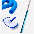 Донный пылесос Chemoform для бассейна круг 7.3м / щётка, штанга, шланг (9м) 2730 - фото 88670