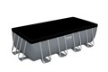 Прямоугольный каркасный бассейн Bestway 56670 + насос, лестница, тент  (488х244х122) - фото 88677