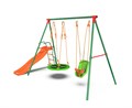 Детский комплекс DFC MULTIPLAY качели: гнездо, для малышей; горка  RBS-02 - фото 91687