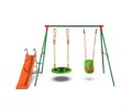 Детский комплекс DFC MULTIPLAY качели: гнездо, для малышей; горка  RBS-02 - фото 91688