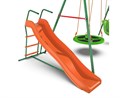 Детский комплекс DFC MULTIPLAY качели: гнездо, для малышей; горка  RBS-02 - фото 91692