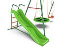 Детский комплекс DFC MULTIPLAY качели: гнездо, верёвочные; горка MSS-02 - фото 91708