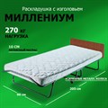 Премиальная раскладушка МИЛЛЕНИУМ с матрасом + изголовье (205x90x40см) / ВЕНГЕ - фото 91829