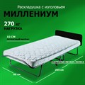 Премиальная раскладушка МИЛЛЕНИУМ с матрасом + изголовье (205x90x40см) / ВЕНГЕ - фото 91830