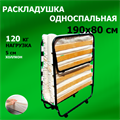 Раскладушка Даметекс Виктория 800 М (80х190х26) - фото 92202
