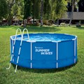 Каркасный бассейн / 305х106см / Summer Waves P20-1042-Z + лестница, подстилка, тент - фото 92582
