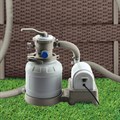 Каркасный бассейн / 427х132см / Summer Waves P20-1452-S + песочный фильтр, лестница, тент, подстилка, скиммер, набор для чистки - фото 92740 Каркасный бассейн / 427х132см / Summer Waves P20-1452-S + песочный фильтр, лестница, тент, подстилка, скиммер, набор для чистки - фото 92740
