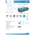 Bestway 561KA / Каркасный прямоугольный бассейн - "APX" 365  /549х274х132см/ + песч.фил-нас, лестн, тент, полисферы - фото 94600