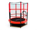 Батут детский DFC TRAMPOLINE-RED 55" с сеткой -  TX-B7105C - фото 95005