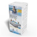 Intex 26788 / Прямоугольный каркасный бассейн Prism Frame / 400х200х100см / + фильтр-насос, лестница - фото 95629