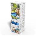 Intex 28274 / Прямоугольный каркасный бассейн / 450х220х84 см  +фильтр-насос - фото 95671