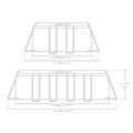 Intex 26790 / Бассейн каркасный Prism Frame / 400х200х122см + фильтр-насос, лестница - фото 95689