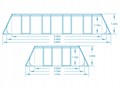 Bestway 561KA / Каркасный прямоугольный бассейн - "APX" 365  /549х274х132см/ + песч.фил-нас, лестн, тент, полисферы - фото 96346