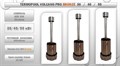 Водонагреватель для бассейна Termopool / Термопул Volcano Pro 30 Bronze (мощность 35 кВт., спираль 25 метров, 16 витков, 88кг) - фото 96428