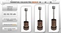 Водонагреватель для бассейна Termopool / Термопул Volcano Pro 50 Bronze (мощность 55 кВт. спираль 37 метров, 24 витка, 108 кг) - фото 96453