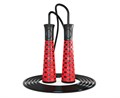 Спортивная скакалка DFC с подшипниками / 300 см / красная TF-SR50R - фото 97765
