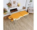 Массажный стол DFC NIRVANA Elegant PREMIUM, цвет оранжево-бежевый TS2010_OB2 / 211х97х89 см - фото 99580