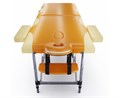 Массажный стол DFC NIRVANA Elegant PREMIUM, цвет оранжево-бежевый TS2010_OB2 / 211х97х89 см - фото 99589