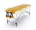 Массажный стол DFC NIRVANA Elegant PREMIUM, цвет оранжево-бежевый TS2010_OB2 / 211х97х89 см - фото 99599