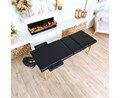 Массажный стол DFC NIRVANA, Relax Pro,  дерев. ножки, цвет черный (Black) TS3021_B1 / 219х91х84 см - фото 99613
