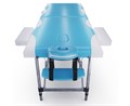 Массажный стол DFC NIRVANA Elegant DELUXE, цвет голубой с бежевым TS2010_TB2 / 186х70х84 см - фото 99677