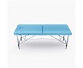 Массажный стол DFC NIRVANA, Elegant LUXE, 186х70х4 см, алюм. ножки, цвет св.голубой (Lt.Blue),  TS2010_Bu  /186х70х84 см - фото 99714